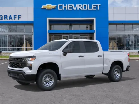 Photos of 2026 Chevrolet Silverado 1500 WT for sale in Bay City, MI at Graff Chevrolet, INC.