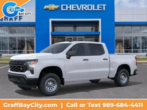 Photos of 2026 Chevrolet Silverado 1500 WT for sale in Bay City, MI at Graff Chevrolet, INC.