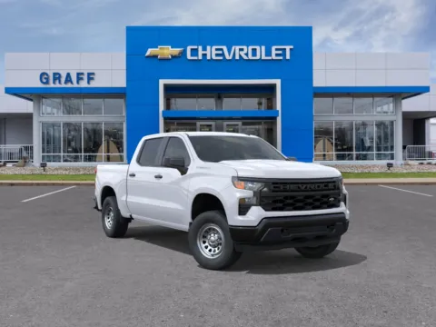 White 2026 Chevrolet Silverado 1500 WT for sale in Bay City, MI