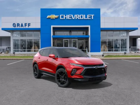 Red 2026 Chevrolet Blazer RS for sale in Bay City, MI