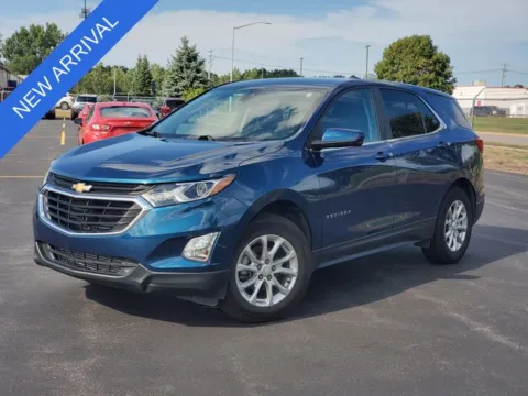 Blue 2021 Chevrolet Equinox LT for sale in Bay City, MI