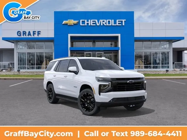 White 2026 Chevrolet Tahoe RST for sale in Bay City, MI