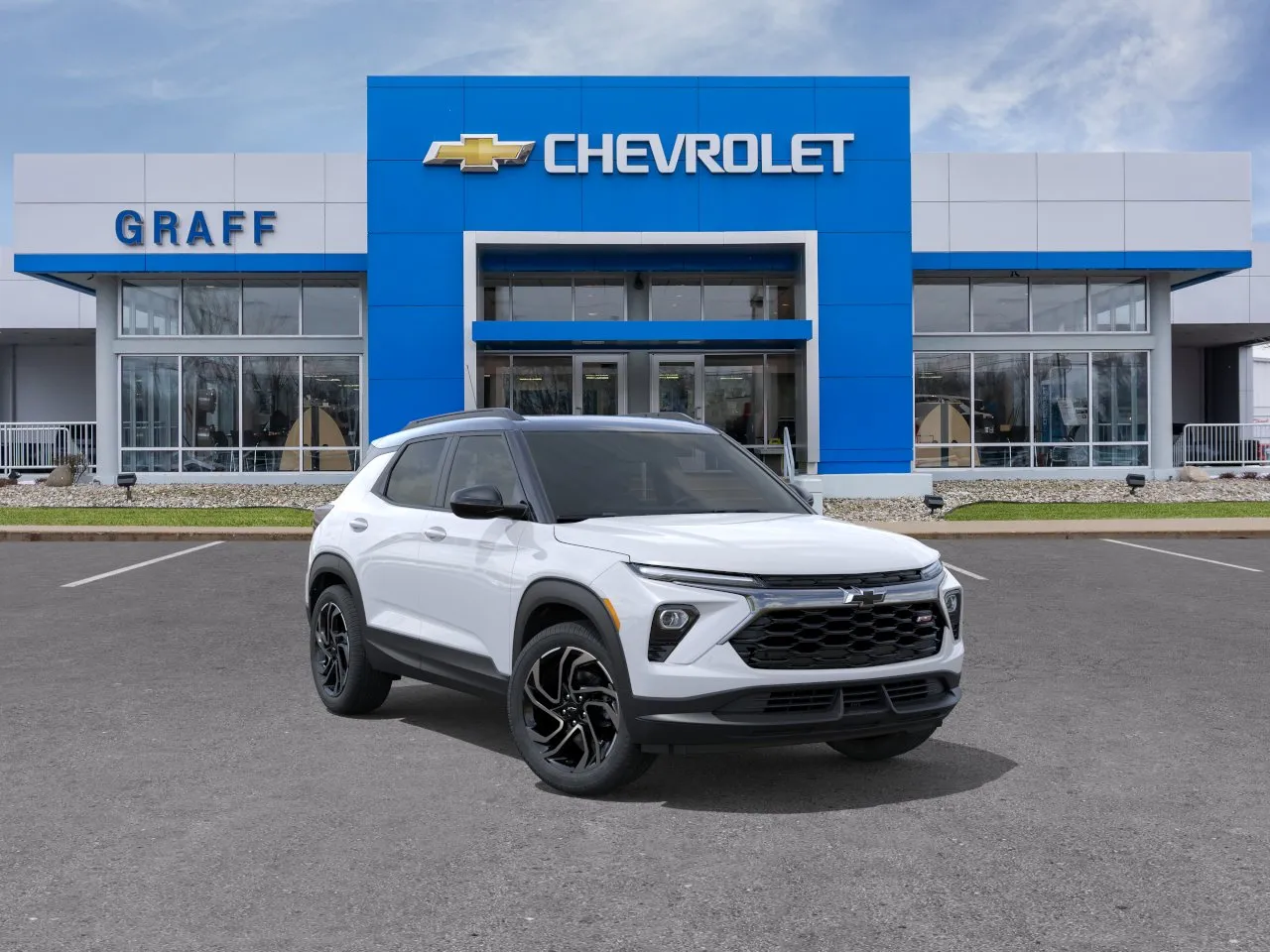 White 2026 Chevrolet Trailblazer RS for sale in Bay City, MI