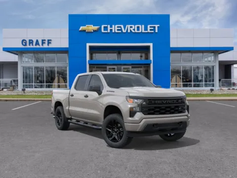 White 2026 Chevrolet Silverado 1500 Custom for sale in Bay City, MI
