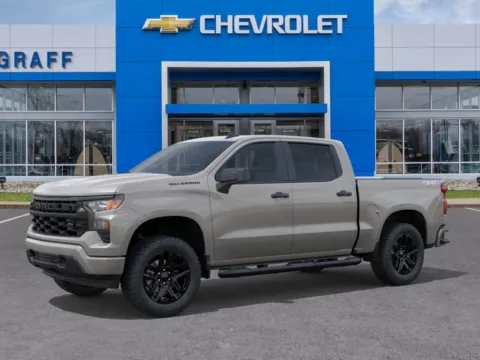 Photos of 2026 Chevrolet Silverado 1500 Custom for sale in Bay City, MI at Graff Chevrolet, INC.
