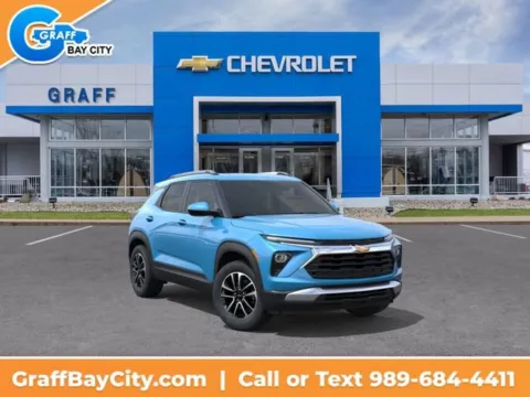 Blue 2026 Chevrolet Trailblazer LT for sale in Bay City, MI