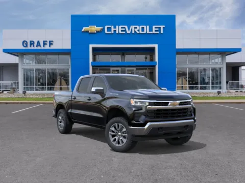 Black 2026 Chevrolet Silverado 1500 LT for sale in Bay City, MI