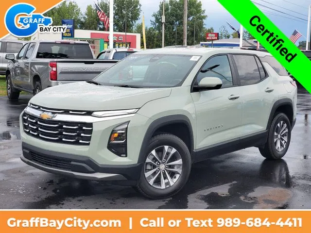 Green 2026 Chevrolet Equinox LT for sale in Bay City, MI