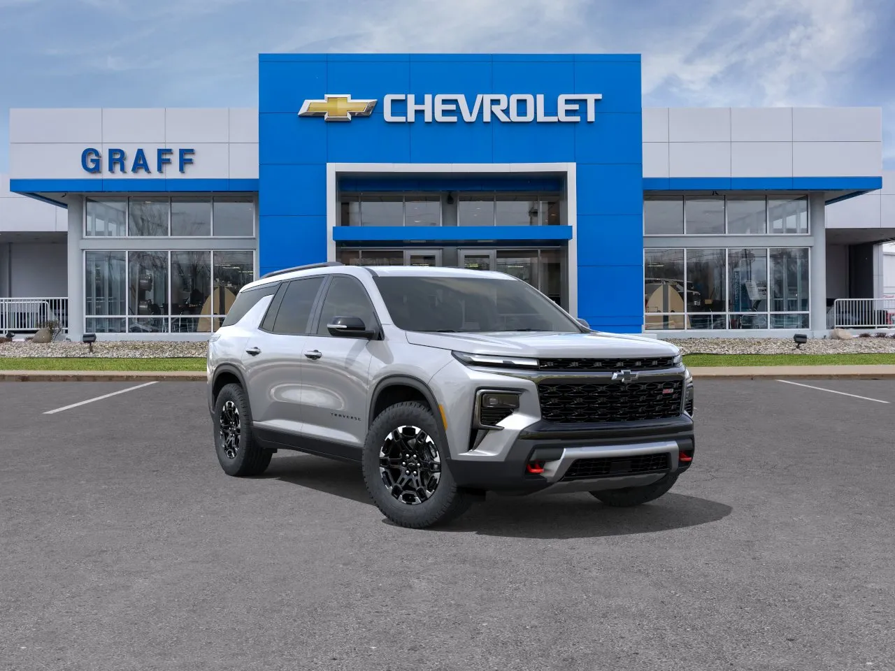 Gray 2027 Chevrolet Traverse Z71 for sale in Bay City, MI