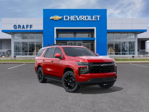 Red 2026 Chevrolet Tahoe RST for sale in Bay City, MI