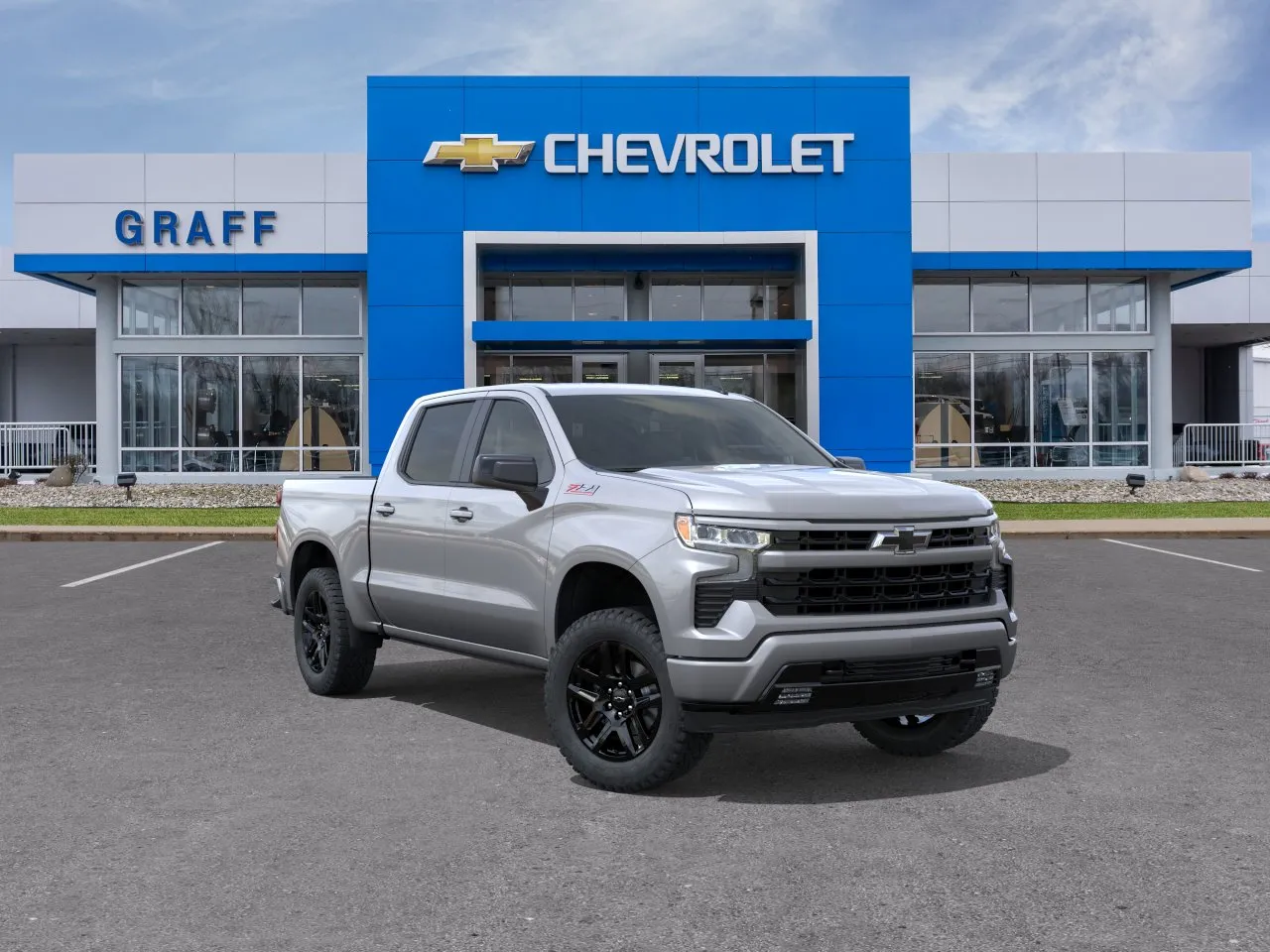 Gray 2026 Chevrolet Silverado 1500 RST for sale in Bay City, MI