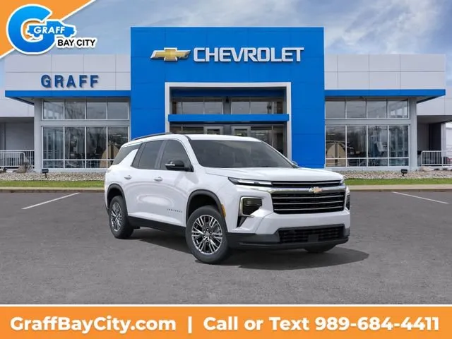 White 2027 Chevrolet Traverse LT for sale in Bay City, MI