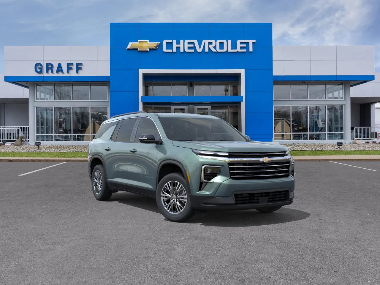 Green 2027 Chevrolet Traverse LT for sale in Bay City, MI