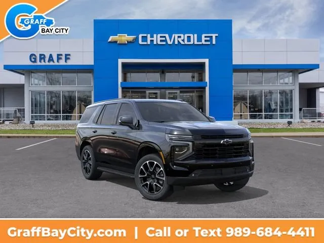 Black 2026 Chevrolet Tahoe RST for sale in Bay City, MI