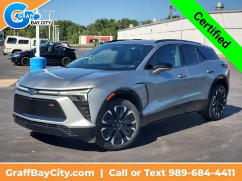 Gray 2024 Chevrolet Blazer EV RS for sale in Bay City, MI