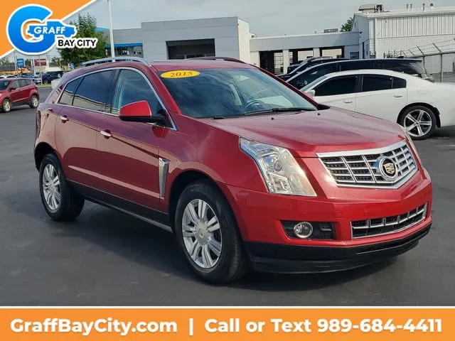 Used 2015 Cadillac SRX Luxury Collection with VIN 3GYFNEE37FS580838 for sale in Bay City, MI