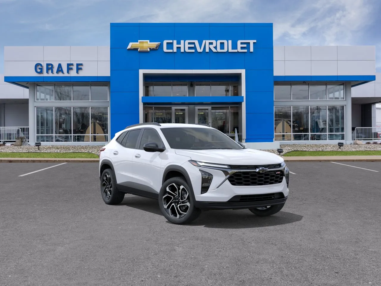 White 2026 Chevrolet Trax 2RS for sale in Bay City, MI