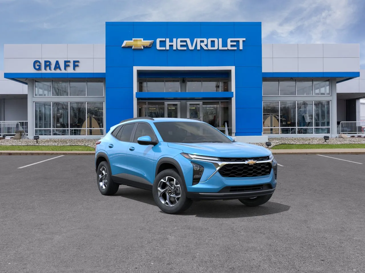Blue 2026 Chevrolet Trax LT for sale in Bay City, MI