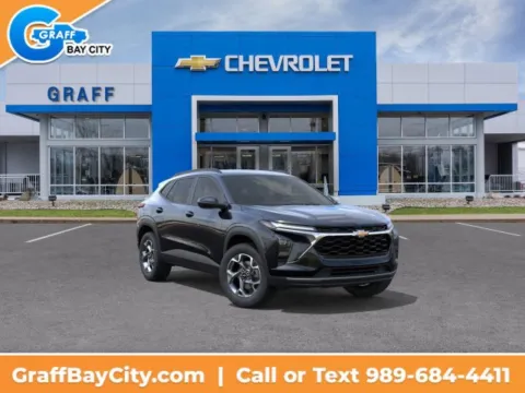 Black 2026 Chevrolet Trax LT for sale in Bay City, MI