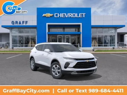 White 2026 Chevrolet Blazer 2LT for sale in Bay City, MI