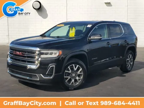 Black 2021 GMC Acadia SLE for sale in Bay City, MI