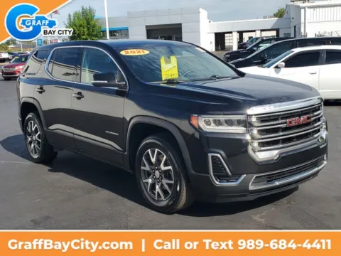 Photos of 2021 GMC Acadia SLE for sale in Bay City, MI at Graff Chevrolet, INC.