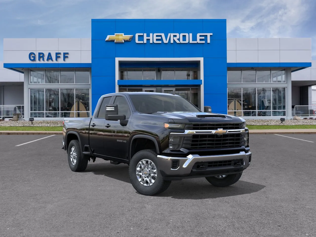 Black 2026 Chevrolet Silverado 2500 HD LT for sale in Bay City, MI