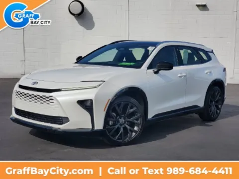 White 2025 Toyota Crown Signia Limited for sale in Bay City, MI