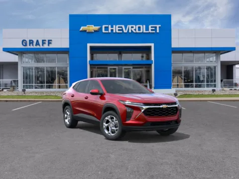 Red 2026 Chevrolet Trax LS for sale in Bay City, MI