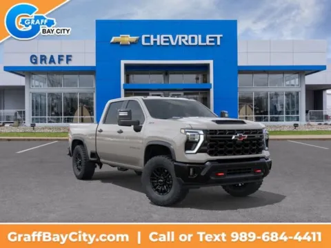 White 2026 Chevrolet Silverado 2500 HD ZR2 for sale in Bay City, MI