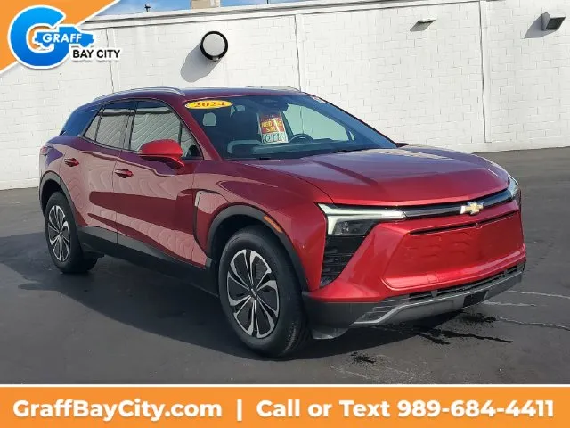 Used 2024 Chevrolet Blazer EV LT with VIN 3GNKDBRJ1RS277838 for sale in Bay City, MI