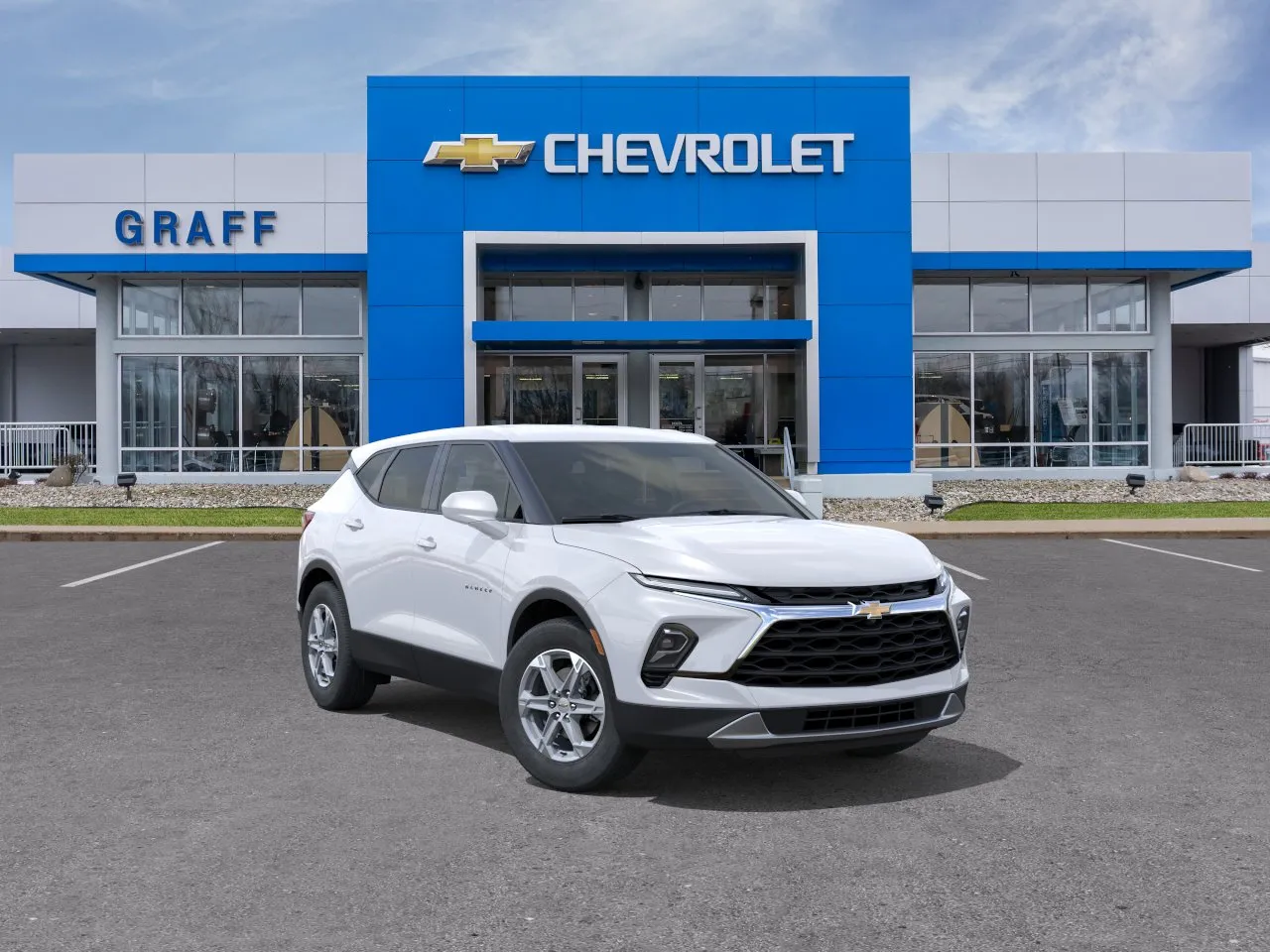 White 2026 Chevrolet Blazer 2LT for sale in Bay City, MI