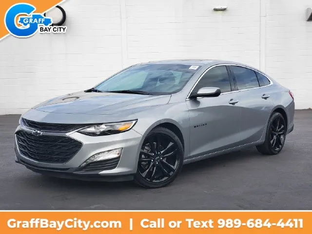 Gray 2024 Chevrolet Malibu LT for sale in Bay City, MI