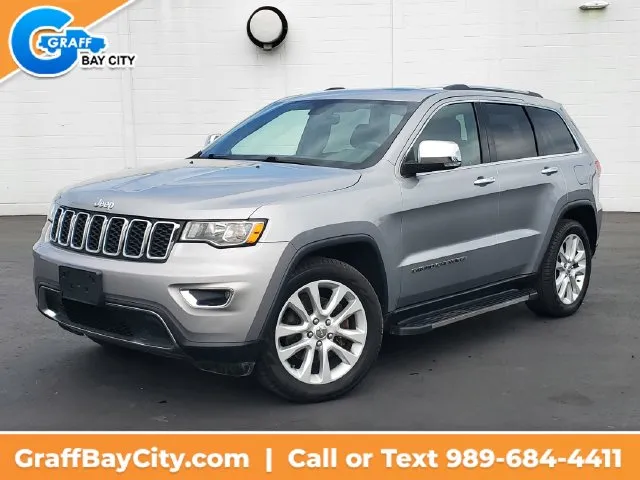 Silver 2017 Jeep Grand Cherokee Limited for sale in Bay City, MI