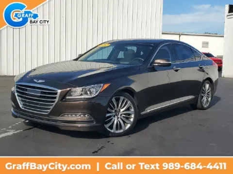 Brown 2017 Genesis G80 5.0 Ultimate for sale in Bay City, MI