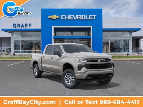 White 2026 Chevrolet Silverado 1500 RST for sale in Bay City, MI