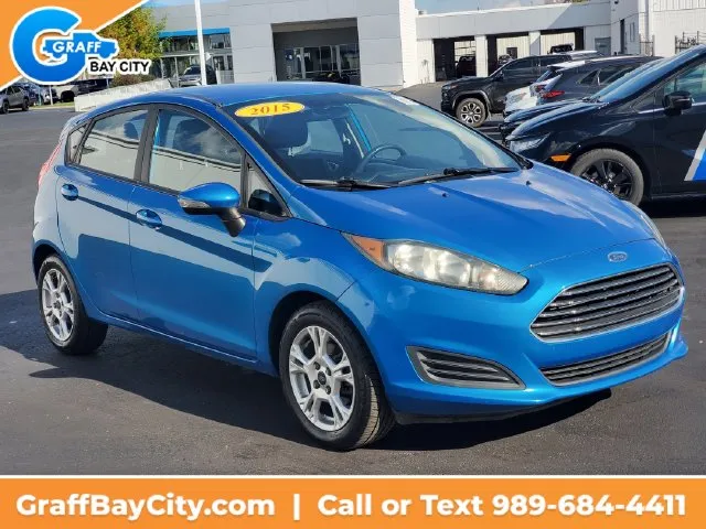Used 2015 Ford Fiesta SE with VIN 3FADP4EJ7FM129225 for sale in Bay City, MI