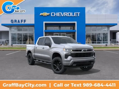 Gray 2026 Chevrolet Silverado 1500 RST for sale in Bay City, MI