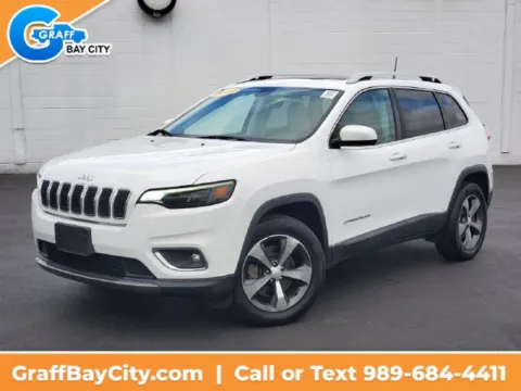 White 2019 Jeep Cherokee Limited for sale in Bay City, MI