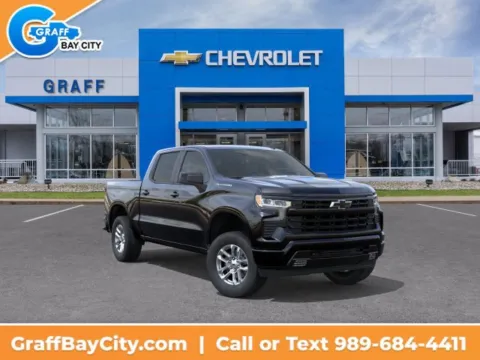 Black 2026 Chevrolet Silverado 1500 RST for sale in Bay City, MI