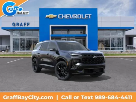 Black 2027 Chevrolet Traverse RS for sale in Bay City, MI