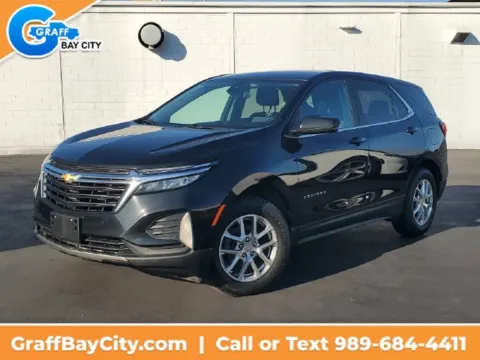 Black 2023 Chevrolet Equinox LT for sale in Bay City, MI