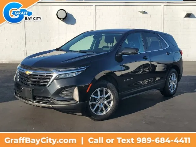 Black 2023 Chevrolet Equinox LT for sale in Bay City, MI