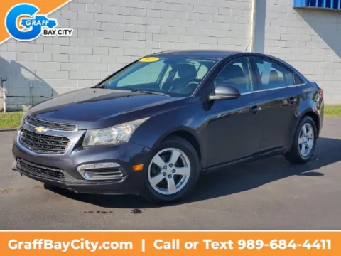 Blue 2016 Chevrolet Cruze Limited 1LT for sale in Bay City, MI