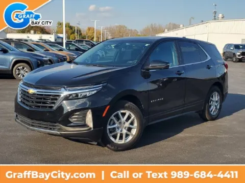 Black 2024 Chevrolet Equinox LT for sale in Bay City, MI
