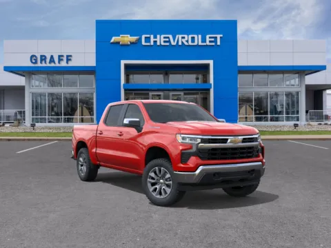 Red 2026 Chevrolet Silverado 1500 LT (2FL) for sale in Bay City, MI