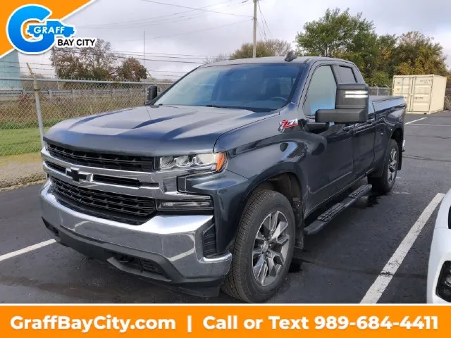 Gray 2021 Chevrolet Silverado 1500 LT for sale in Bay City, MI