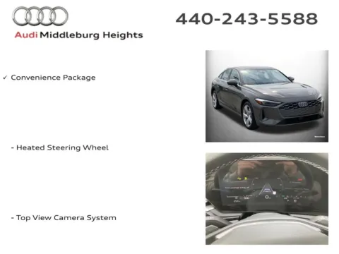 More photos of 2025 Audi A5 2.0T Premium at Audi Middleburg Heights, OH