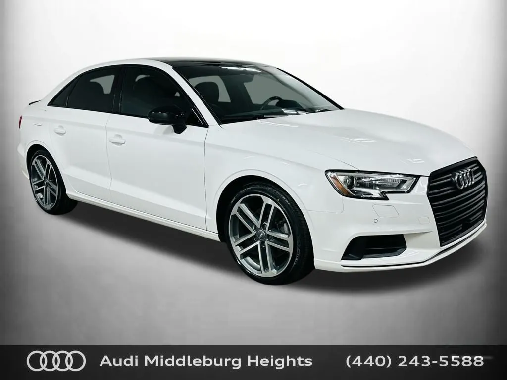 White 2020 Audi A3 2.0T Premium for sale in Middleburg Heights, OH