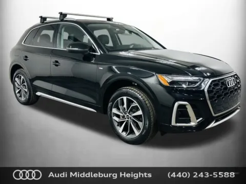 Black 2023 Audi Q5 45 S line Premium Plus for sale in Middleburg Heights, OH